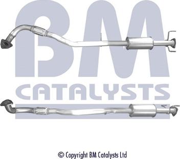 BM Catalysts BM50748 - Труба выхлопного газа autosila-amz.com