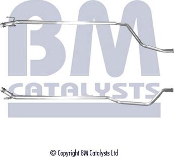 BM Catalysts BM50734 - Труба выхлопного газа autosila-amz.com