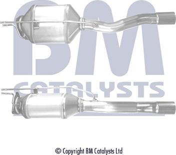 BM Catalysts BM11095 - Сажевый / частичный фильтр, система выхлопа ОГ autosila-amz.com