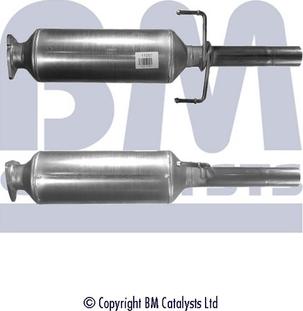 BM Catalysts BM11053 - Сажевый / частичный фильтр, система выхлопа ОГ autosila-amz.com