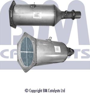 BM Catalysts BM11002P - Сажевый / частичный фильтр, система выхлопа ОГ autosila-amz.com