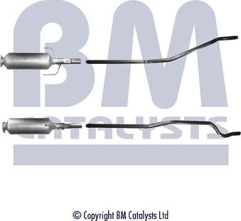 BM Catalysts BM11019 - Сажевый / частичный фильтр, система выхлопа ОГ autosila-amz.com
