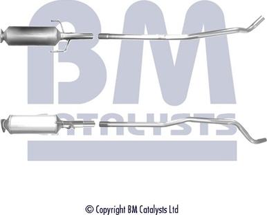 BM Catalysts BM11020 - Сажевый / частичный фильтр, система выхлопа ОГ autosila-amz.com