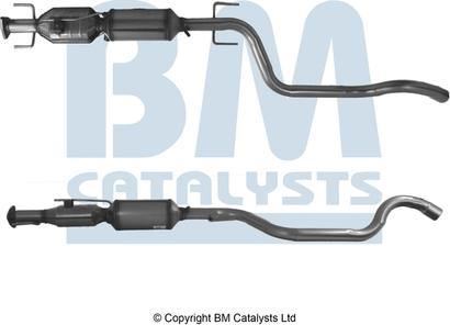 BM Catalysts BM11028H - Сажевый / частичный фильтр, система выхлопа ОГ autosila-amz.com