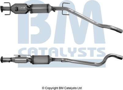 BM Catalysts BM11076H - Сажевый / частичный фильтр, система выхлопа ОГ autosila-amz.com
