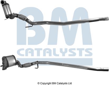BM Catalysts BM11143 - Сажевый / частичный фильтр, система выхлопа ОГ autosila-amz.com