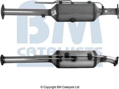 BM Catalysts BM11156H - Сажевый / частичный фильтр, система выхлопа ОГ autosila-amz.com