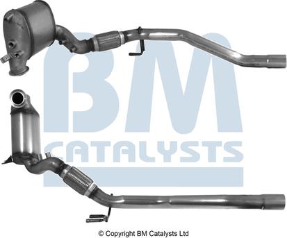 BM Catalysts BM11150 - Сажевый / частичный фильтр, система выхлопа ОГ autosila-amz.com