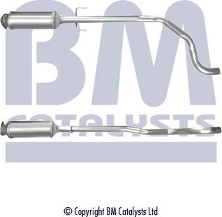 BM Catalysts BM11169 - Сажевый / частичный фильтр, система выхлопа ОГ autosila-amz.com