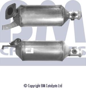 BM Catalysts BM11106P - Сажевый / частичный фильтр, система выхлопа ОГ autosila-amz.com