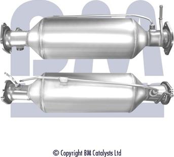 BM Catalysts BM11110P - Сажевый / частичный фильтр, система выхлопа ОГ autosila-amz.com