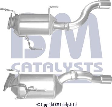 BM Catalysts BM11349 - Сажевый / частичный фильтр, система выхлопа ОГ autosila-amz.com