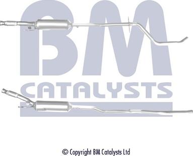 BM Catalysts BM11320H - Сажевый / частичный фильтр, система выхлопа ОГ autosila-amz.com