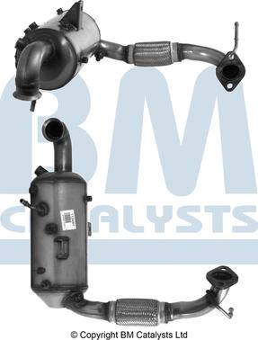 BM Catalysts BM11244H - Сажевый / частичный фильтр, система выхлопа ОГ autosila-amz.com
