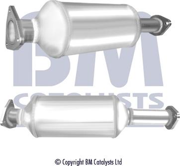 BM Catalysts BM11207 - Сажевый / частичный фильтр, система выхлопа ОГ autosila-amz.com