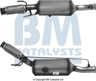 BM Catalysts BM11235H - Сажевый / частичный фильтр, система выхлопа ОГ autosila-amz.com