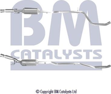 BM Catalysts BM11277H - Сажевый / частичный фильтр, система выхлопа ОГ autosila-amz.com