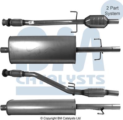 BM Catalysts BM80098 - Катализатор autosila-amz.com