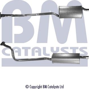 BM Catalysts BM70421 - Труба выхлопного газа autosila-amz.com