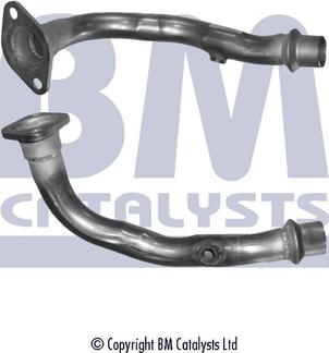 BM Catalysts BM70554 - Труба выхлопного газа autosila-amz.com