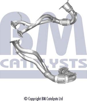 BM Catalysts BM70564 - Труба выхлопного газа autosila-amz.com