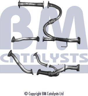 BM Catalysts BM70513 - Труба выхлопного газа autosila-amz.com