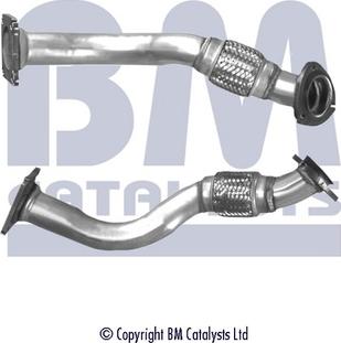 BM Catalysts BM70581 - Труба выхлопного газа autosila-amz.com