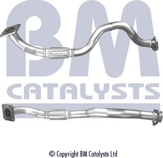 BM Catalysts BM70650 - Труба выхлопного газа autosila-amz.com