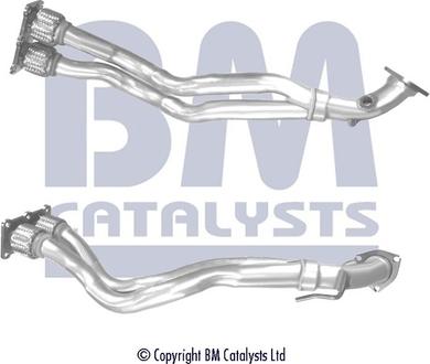 BM Catalysts BM70666 - Труба выхлопного газа autosila-amz.com
