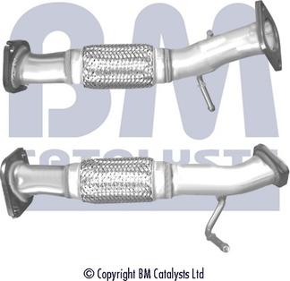 BM Catalysts BM70684 - Труба выхлопного газа autosila-amz.com