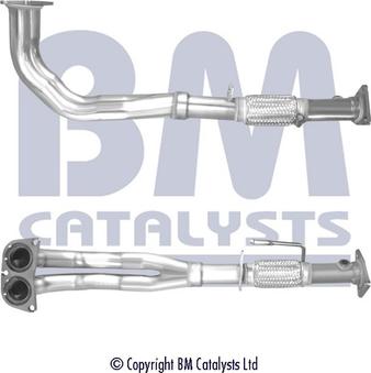 BM Catalysts BM70630 - Труба выхлопного газа autosila-amz.com