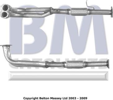 BM Catalysts BM70046 - Труба выхлопного газа autosila-amz.com