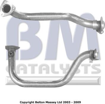 BM Catalysts BM70119 - Труба выхлопного газа autosila-amz.com
