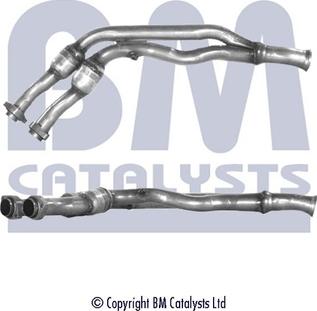 BM Catalysts BM70317 - Труба выхлопного газа autosila-amz.com