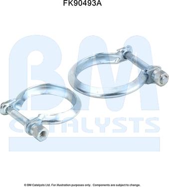 BM Catalysts FK90493 - Монтажный комплект, катализатор autosila-amz.com