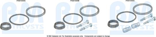 BM Catalysts FK91444 - Монтажный комплект, катализатор autosila-amz.com