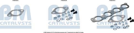 BM Catalysts FK92347 - Монтажный комплект, катализатор autosila-amz.com