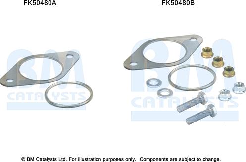 BM Catalysts FK50480 - Монтажный комплект, труба выхлопного газа autosila-amz.com