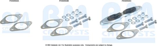 BM Catalysts FK50554 - Монтажный комплект, труба выхлопного газа autosila-amz.com