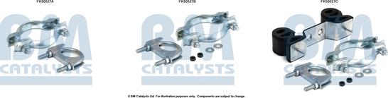 BM Catalysts FK50527 - Монтажный комплект, труба выхлопного газа autosila-amz.com