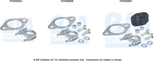 BM Catalysts FK50085 - Монтажный комплект, труба выхлопного газа autosila-amz.com