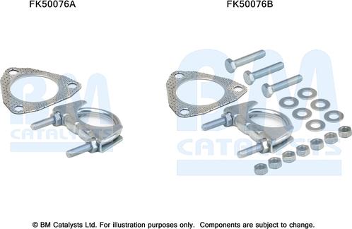 BM Catalysts FK50076 - Монтажный комплект, труба выхлопного газа autosila-amz.com