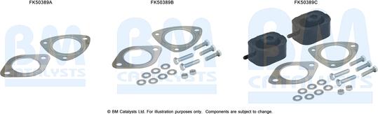 BM Catalysts FK50389 - Монтажный комплект, труба выхлопного газа autosila-amz.com