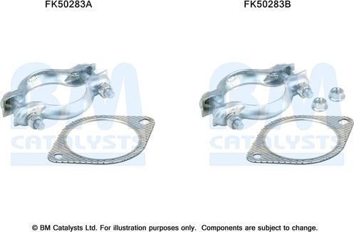 BM Catalysts FK50283 - Монтажный комплект, труба выхлопного газа autosila-amz.com