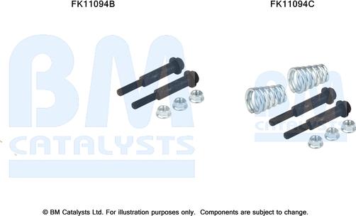 BM Catalysts FK11094 - Монтажный комплект, сажевый / частичный фильтр autosila-amz.com