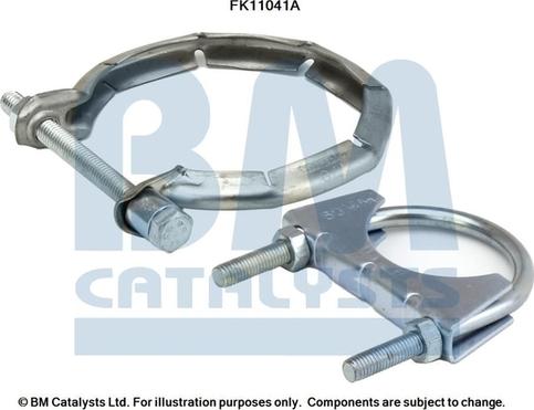 BM Catalysts FK11041 - Монтажный комплект, сажевый / частичный фильтр autosila-amz.com