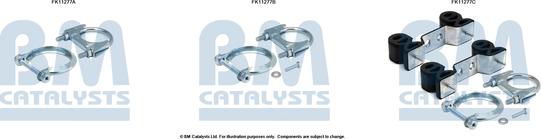 BM Catalysts FK11277 - Монтажный комплект, сажевый / частичный фильтр autosila-amz.com