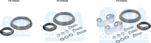 BM Catalysts FK70402 - Монтажный комплект, труба выхлопного газа autosila-amz.com