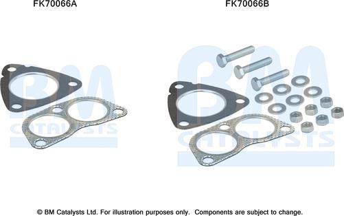 BM Catalysts FK70066 - Монтажный комплект, труба выхлопного газа autosila-amz.com