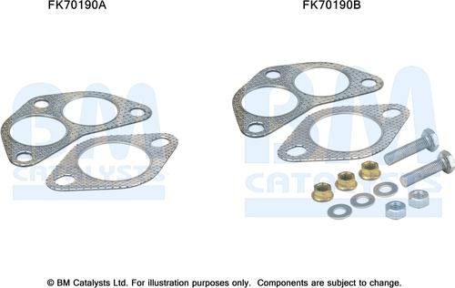 BM Catalysts FK70190 - Монтажный комплект, труба выхлопного газа autosila-amz.com